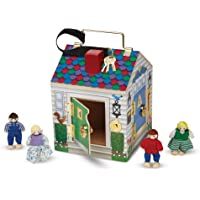 Melissa &amp- Doug - Casa de muñecas- madera